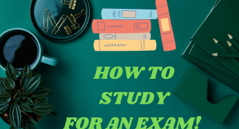 How To Study For Exams In 1 Day