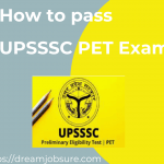 How to pass the UPSSSC PET Exam