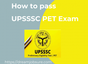 How to pass the UPSSSC PET Exam